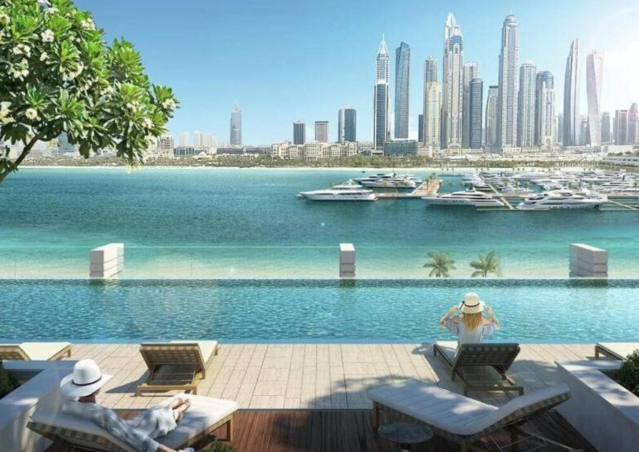 Ultra Luxury Emaar Beachfront - Private Beach And Pool Dubai Eksteriør bilde