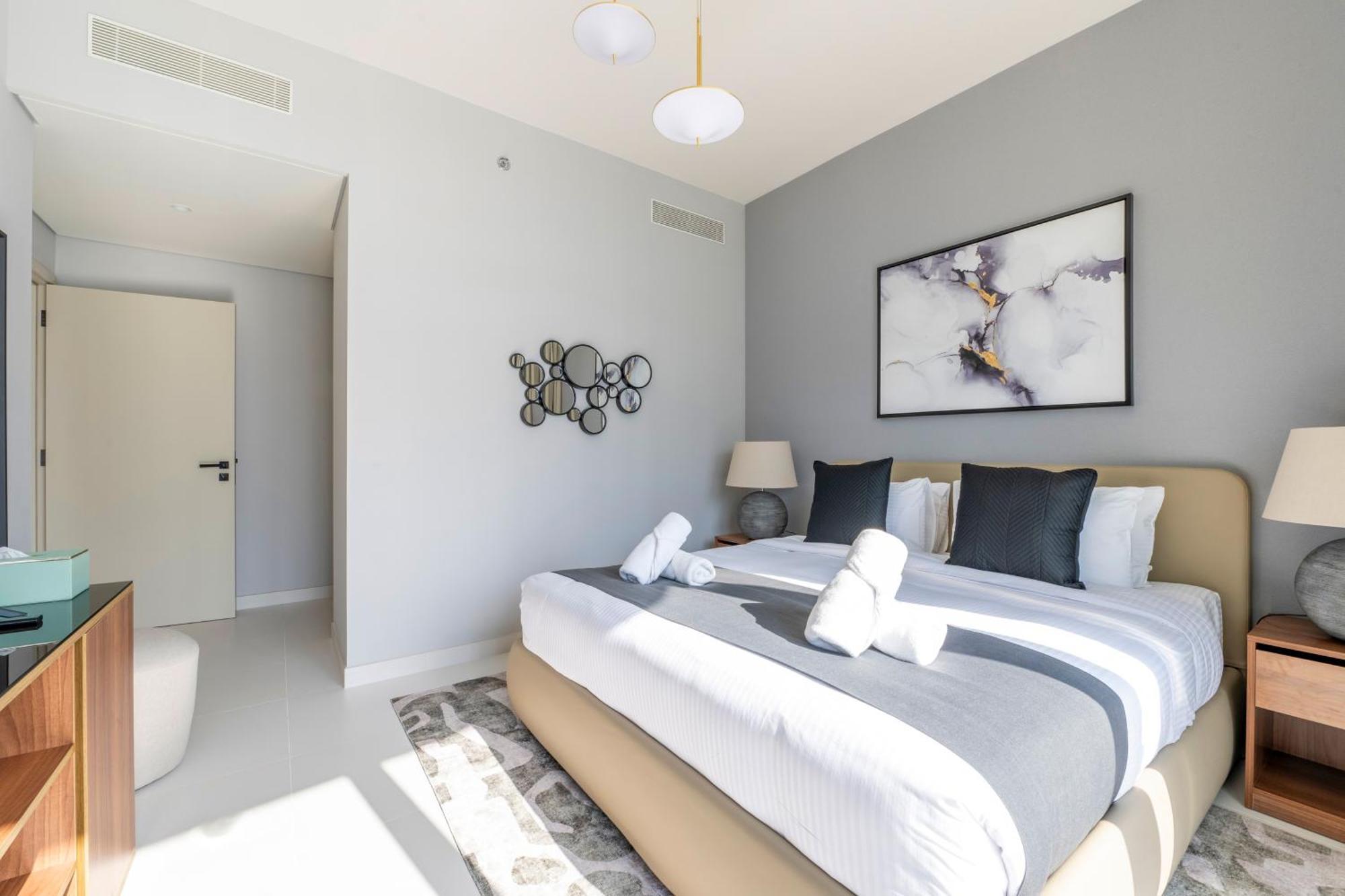 Ultra Luxury Emaar Beachfront - Private Beach And Pool Dubai Eksteriør bilde