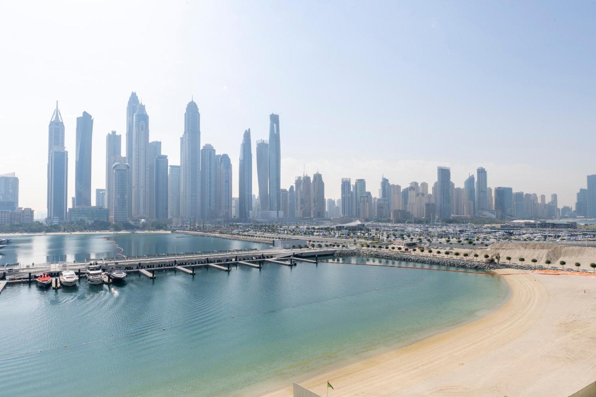 Ultra Luxury Emaar Beachfront - Private Beach And Pool Dubai Eksteriør bilde