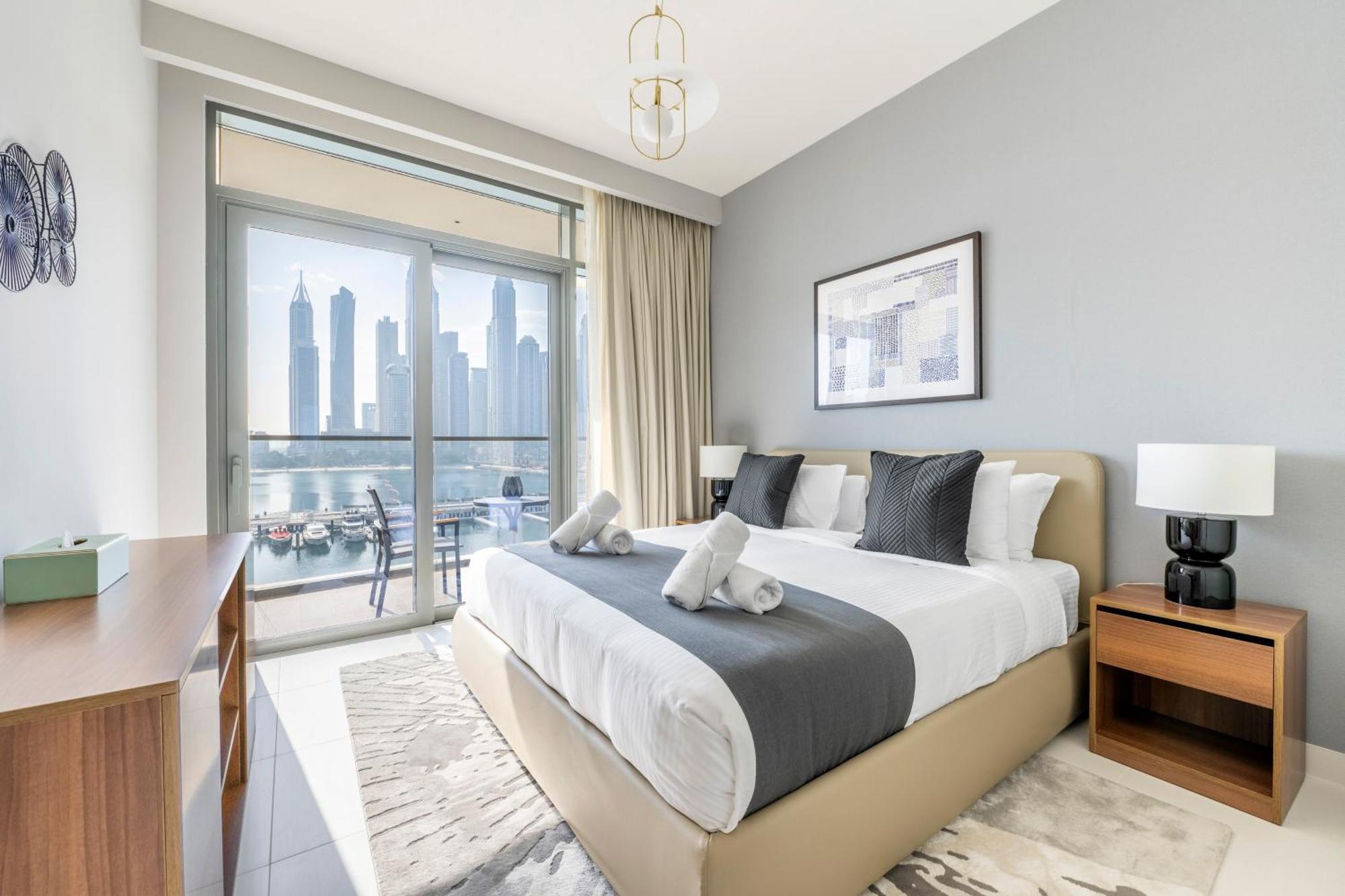 Ultra Luxury Emaar Beachfront - Private Beach And Pool Dubai Eksteriør bilde