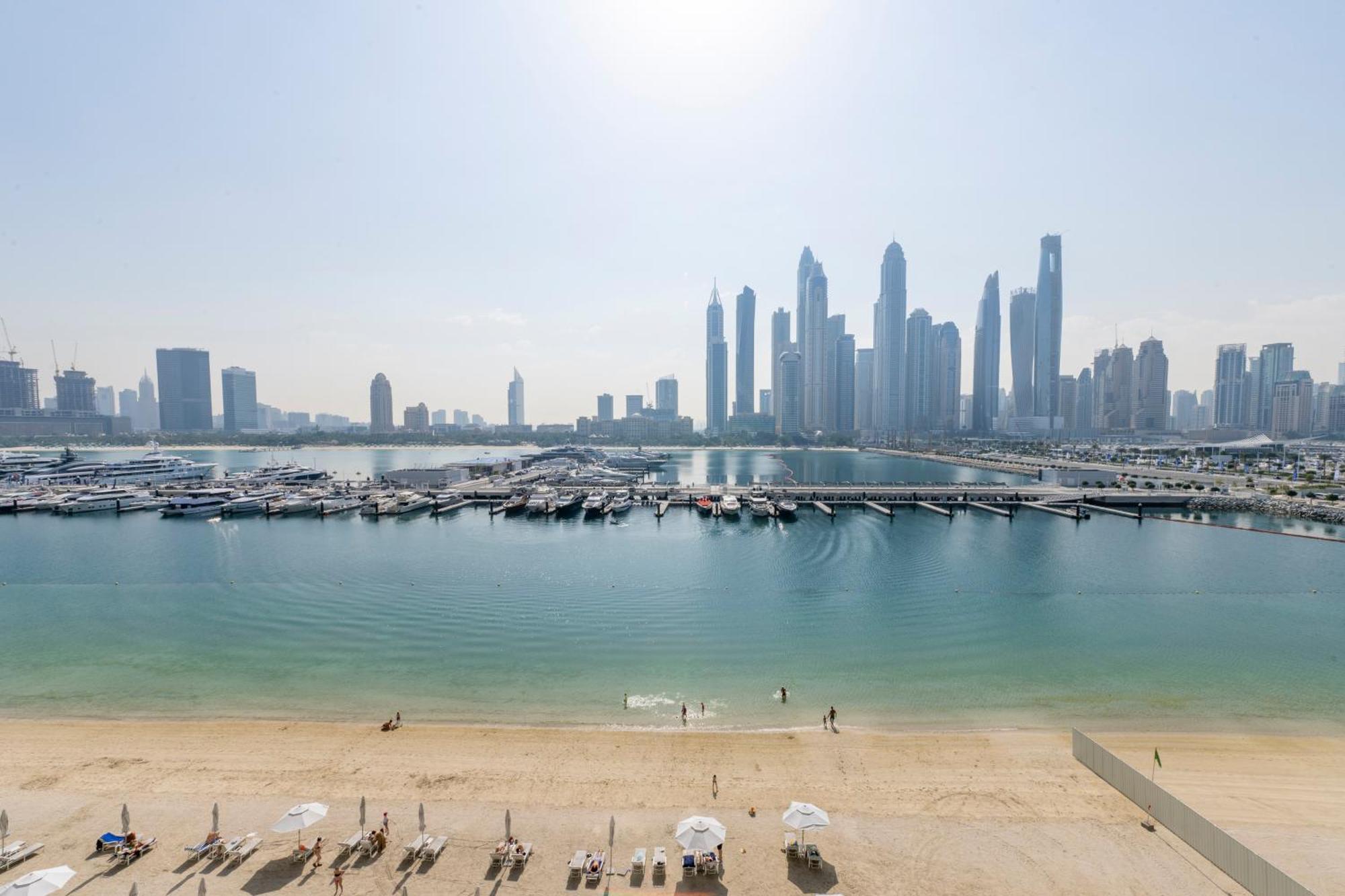 Ultra Luxury Emaar Beachfront - Private Beach And Pool Dubai Eksteriør bilde