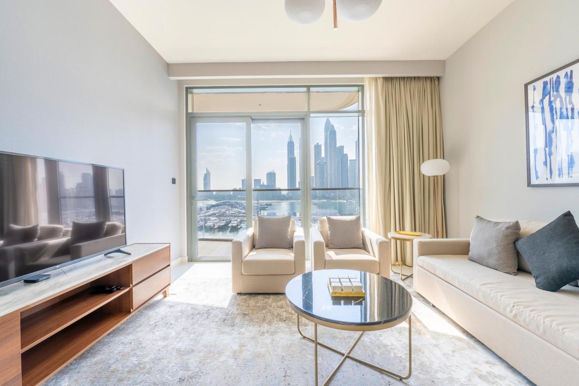Ultra Luxury Emaar Beachfront - Private Beach And Pool Dubai Eksteriør bilde