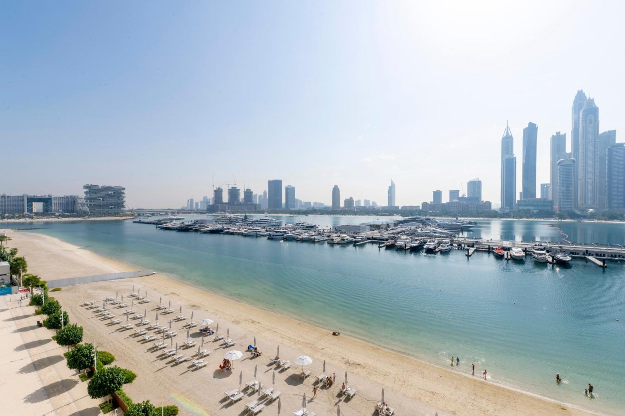 Ultra Luxury Emaar Beachfront - Private Beach And Pool Dubai Eksteriør bilde