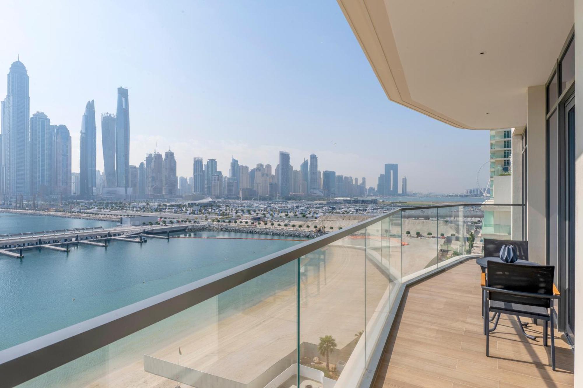 Ultra Luxury Emaar Beachfront - Private Beach And Pool Dubai Eksteriør bilde